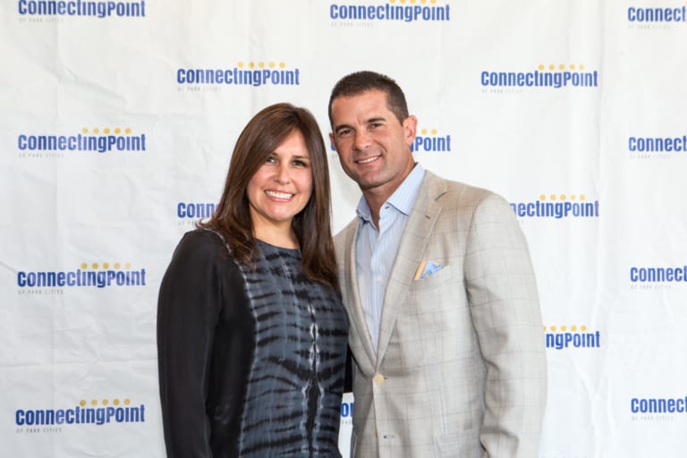 Michael Young Supports Connecting Point of Park Cities at Luncheon